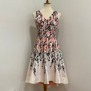NWT White House Black Market Floral Printed Dress